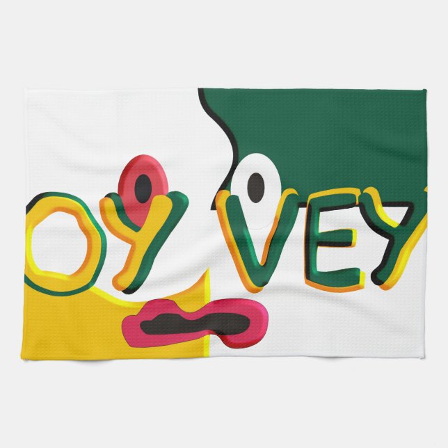 Oy Vey Kitchen Towel (Horizontal)