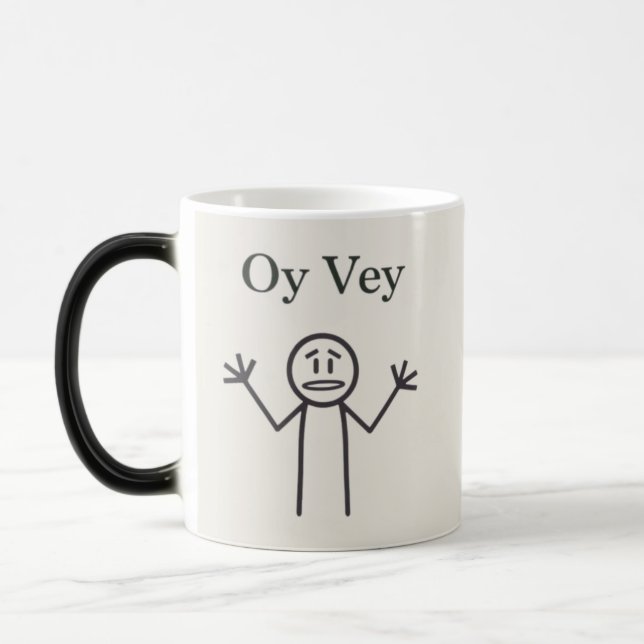 Oy Vey Magic Mug (Left)