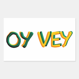 Oy Vey Sticker