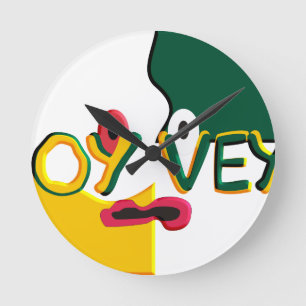 Oy Vey Wall Clock