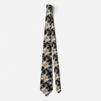 Oyster, Black & Silver Tie