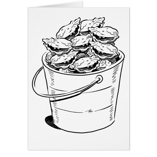 Oyster Bucket Card (Front)