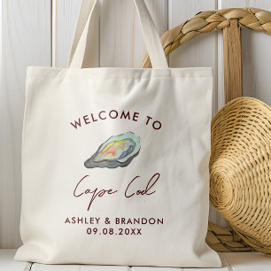 Oyster Coastal Hotel Wedding Welcome Tote Bag