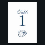 Oyster Collection Table Numbers<br><div class="desc">Table Numbers for oyster collection</div>