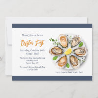Oyster Fest Invitations