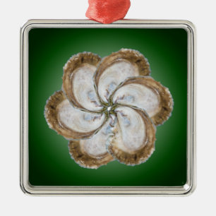 Oyster Flower Ornament - Design C