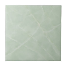 Oyster Green Onyx | Crystal Stone Pattern Tile