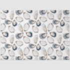 Oyster Half Shell Coastal Tissue Paper