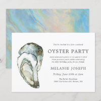 Oyster Pearl Birthday Party | Dual Oysters