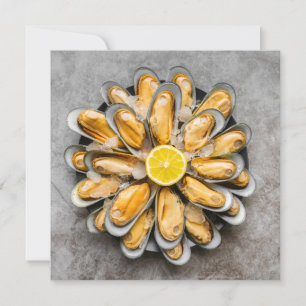 Oyster Platter Invitation