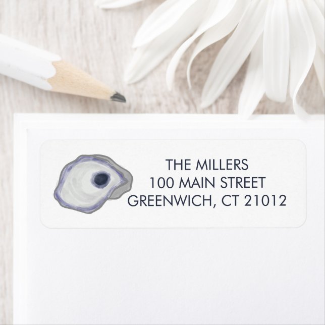Oyster Return Address Label (Insitu)