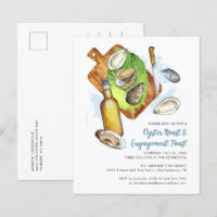 Oyster Roast Engagement Seafood Party Invitation