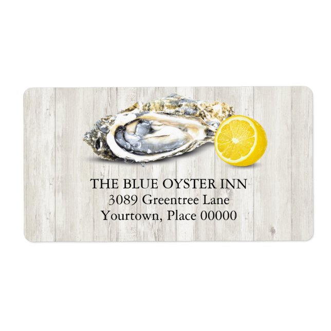 Oyster Roast Seafood Adresse nautique (Devant)