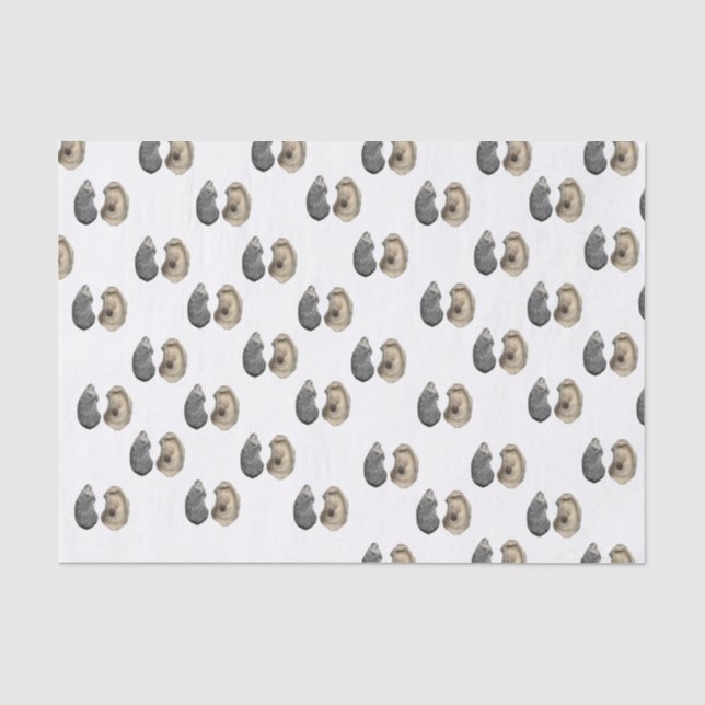 Oyster Shell Tissue Paper (Front)