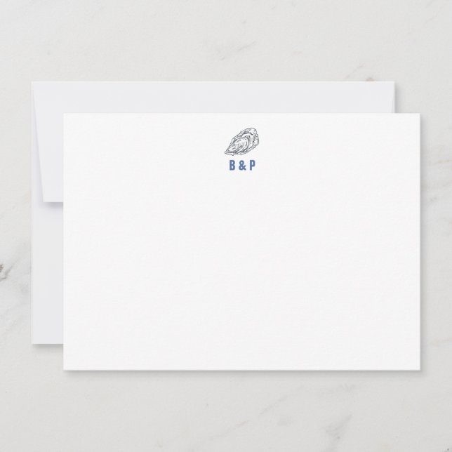 Oyster Thank You  Card (Front)