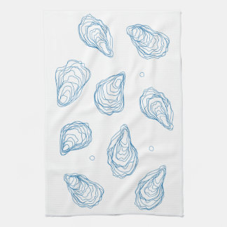 Oysters and More Oysters Kitchen Towel