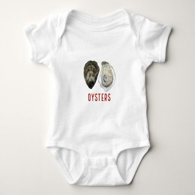 OYSTERS BABY BODYSUIT (Front)