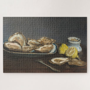 Oysters (by Edouard Manet) Jigsaw Puzzle