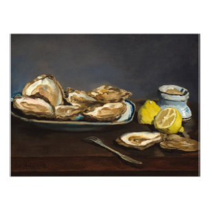 Oysters by Edouard Manet Photo Print