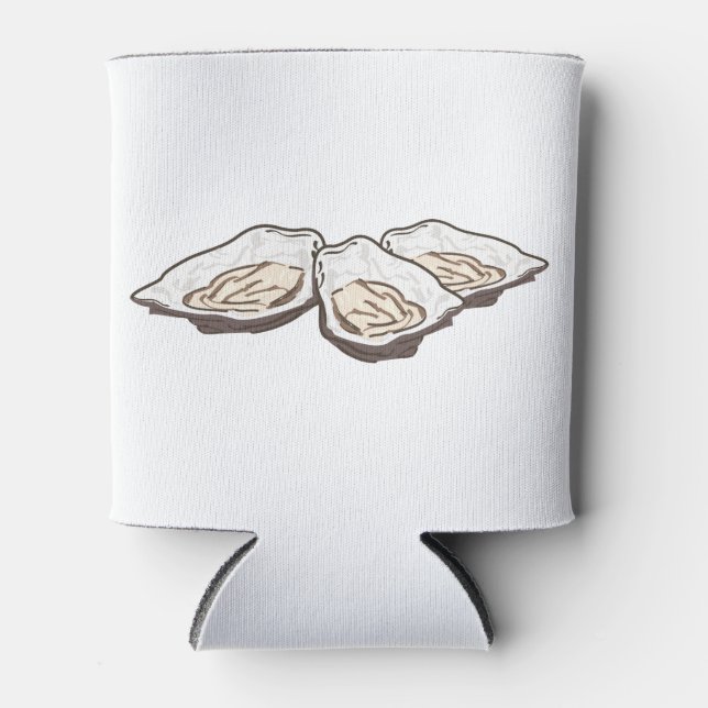 Oysters Can Cooler (Front)