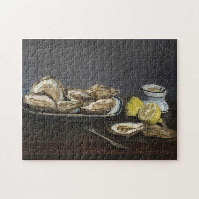 Oysters | Édouard Manet Jigsaw Puzzle (Horizontal)