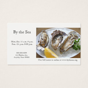 Oysters on ice