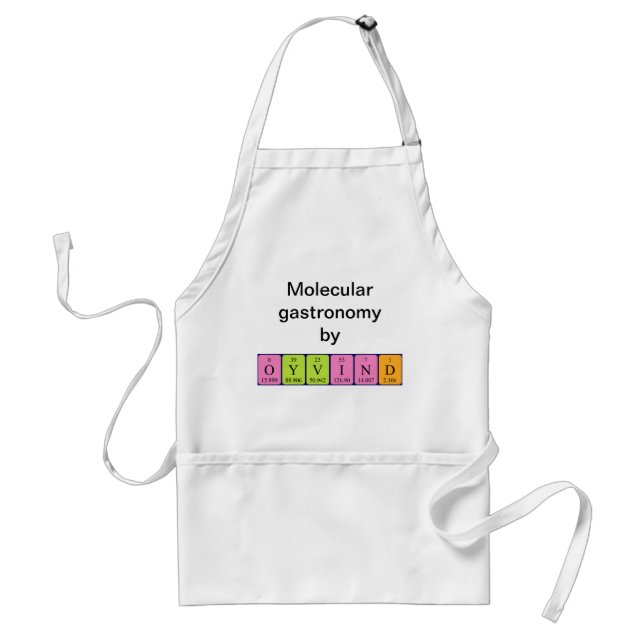 Øyvind periodic table name apron (Front)