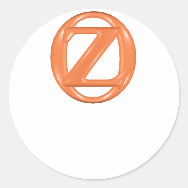 Oz Bookplate (Customizable) Classic Round Sticker (Front)