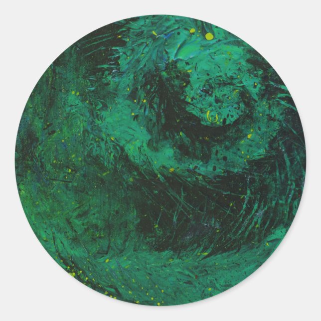 Oz Classic Round Sticker (Front)