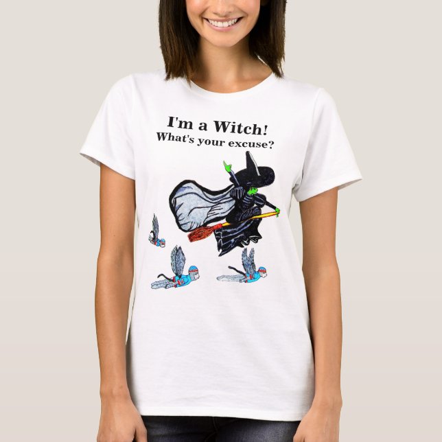 OZ I AM WITCH joke tee (Front)