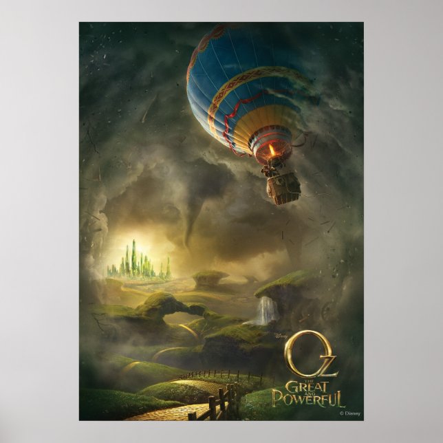 Oz : La grande et puissante affiche 1 (Devant)