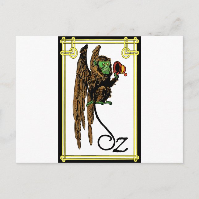 Oz - Monkey Business Postcard (Front)