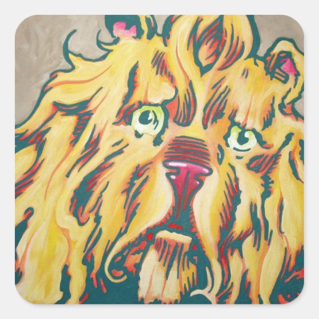 Oz Sticker - Cowardly Lion (Front)