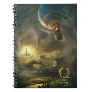 Oz: The Great and Powerful Poster 1 Notebook