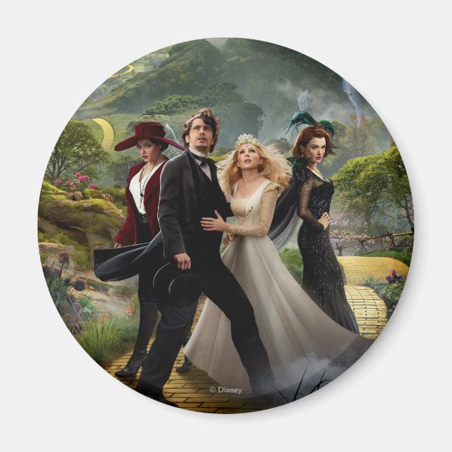Oz: The Great and Powerful Poster 6 Magnet (Front)