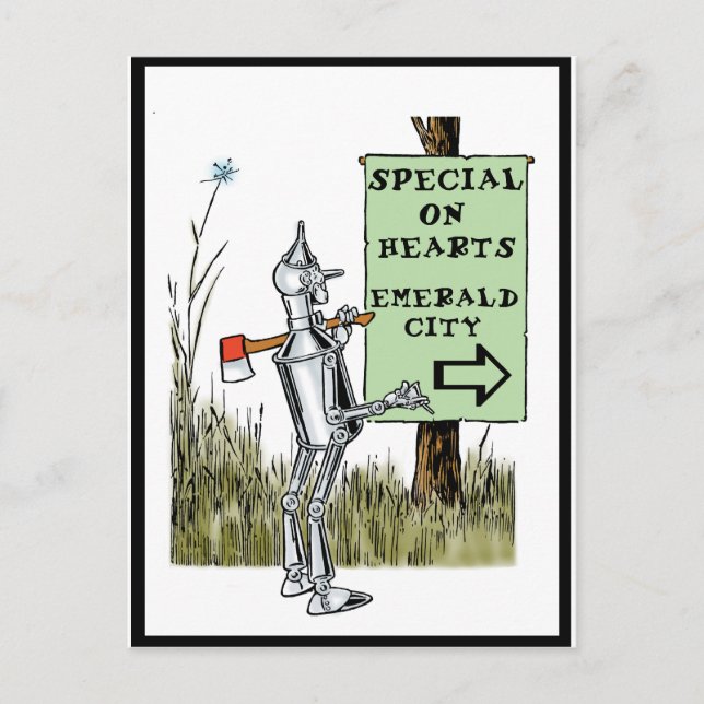 Oz - Tin Man Postcard (Front)