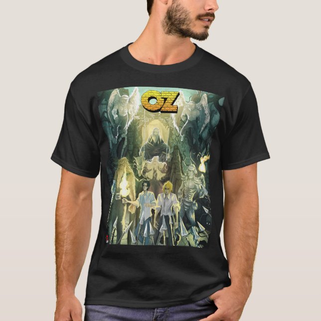 OZ V2 design men's classic t-shirt (Front)