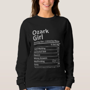 OZARK GIRL MO MISSOURI Funny City Home Roots USA G Sweatshirt