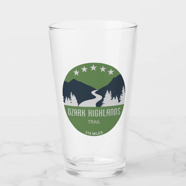 Ozark Highlands Trail Glass (Front)
