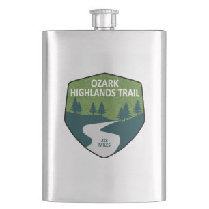 Ozark Highlands Trail Hip Flask