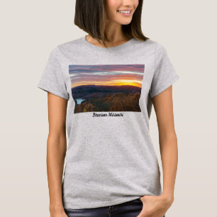 Ozark Mountains Autumn Sunset T-Shirt