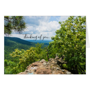 Ozark National Forest Cliff View Thinking You Car
