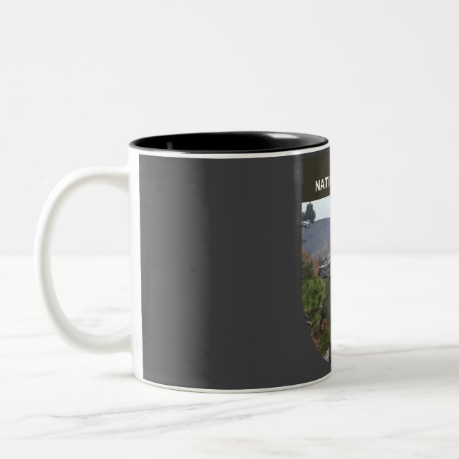 Ozark National Forest  Two-Tone Coffee Mug (Left)