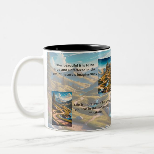Ozark Pathways Two-Tone Coffee Mug (Left)