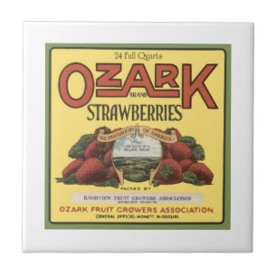 Ozark Strawberries Tile