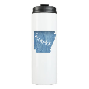 Ozarks, Arkansas Wood Grain Thermal Tumbler