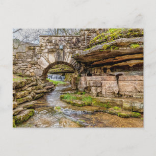 Ozarks Cascade sous Pont Carte postale
