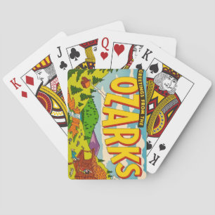 Ozarks Greeting Playing Cards