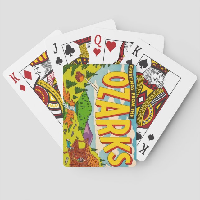  Ozarks Greeting Playing Cards (Back)