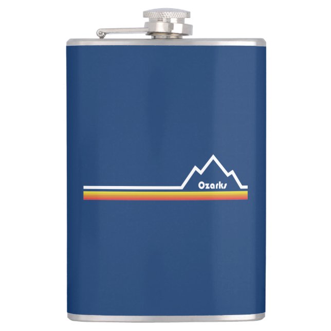 Ozarks Hip Flask (Front)
